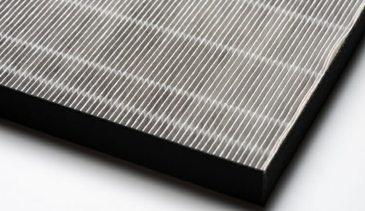 HEPA filter for air purifier. HEPA is High efficiency particulate air filter