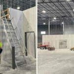 construction on AJ's second manufacturing plant