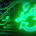 green graphic of energy efficiency concepts