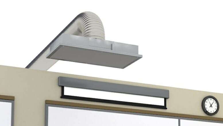 Ceiling-Mounted Criti-Clean Ultra