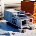 construction models on top of blueprints