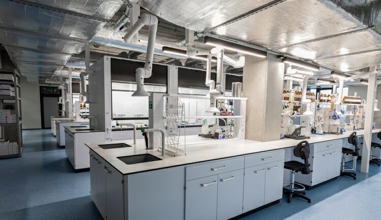 picture of lab ceiling