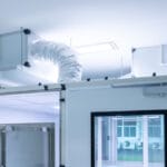 air filtration system outside cleanroom