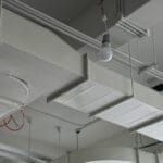 modular air distribution in hospital
