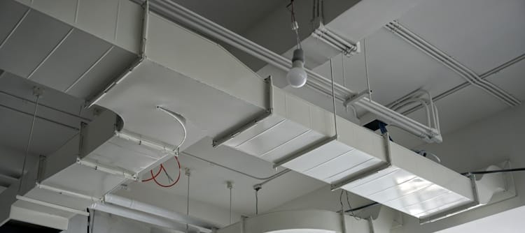 modular air distribution in hospital